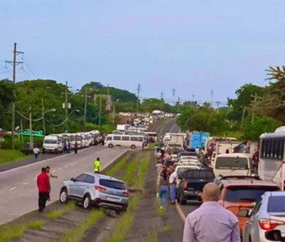Caos: Transportistas ocasionan el cierre de 7 vías importantes en Panamá Oeste