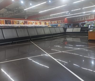 Desabastecimiento de productos empieza a notarse en las estanterías de supermercados en Panamá Oeste