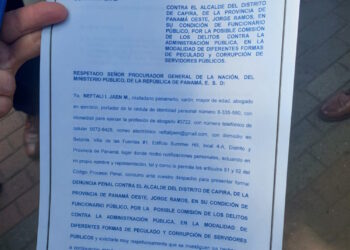 Presentan denuncia penal contra alcalde de Capira