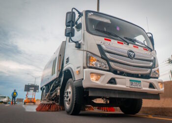 Intensifican jornada de aseo en Autopista de La Chorrera