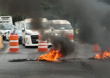 Caos en Panamá Oeste: concentraciones, cierres de vías y volanteo se reportan este lunes