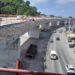 Anuncian cierre de carriles paralelos a la construcción del viaducto de La Chorrera
