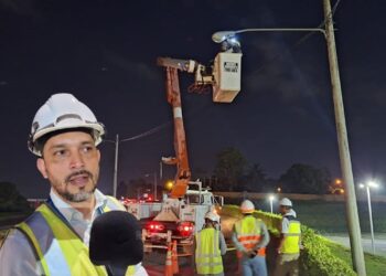 Naturgy reemplaza alumbrado público en distintos puntos de la provincia de Panamá Oeste