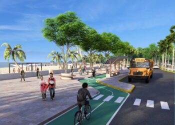 Muestran potencial de playa en Veracruz con un proyecto de renovación urbana. ¿Se cumplirá?
