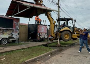 Siguen los desalojos de comerciantes en Arraiján