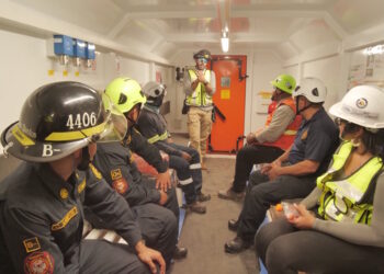 Utilizarán Cámara de rescate en caso de emergencias en construcción del túnel de la Línea 3