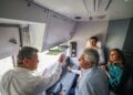 Presidente verifica pruebas dinámicas de la Línea 3 del Metro de Panamá Oeste. Proyecto alcanza un 77% de ejecución