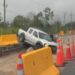 Peligro inminente. Tres accidentes en un fin de semana en tramo en construcción del Corredor de Playas