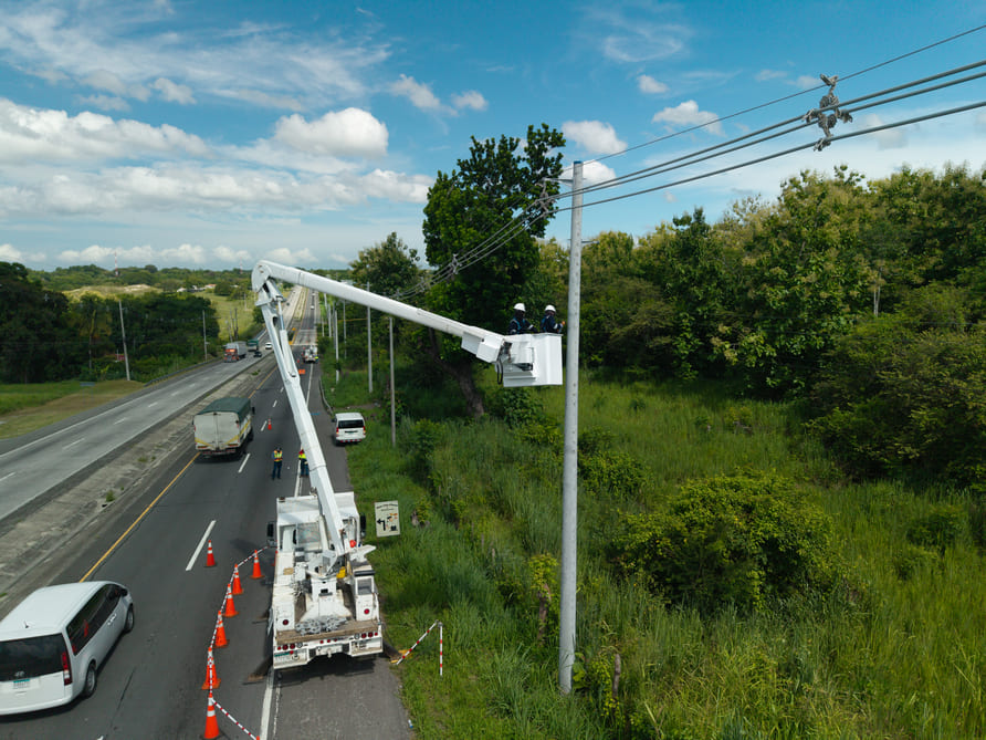 Panamá Oeste. Trabajos de mantenimiento en la red eléctrica del 31 de agosto al 6 de septiembre de 2026