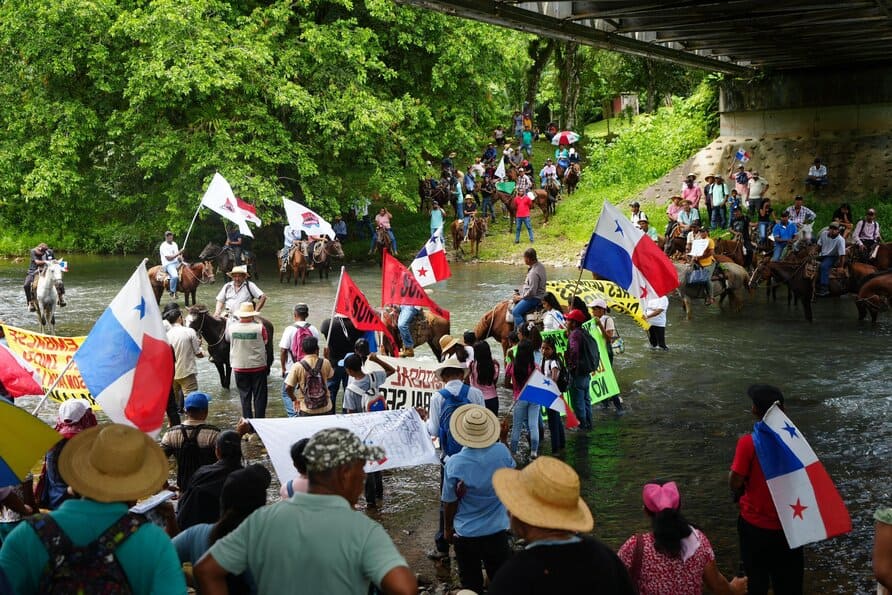 Río Indio genera tensión en Capira: Campesinos protestan mientras el Canal organiza reasentamiento