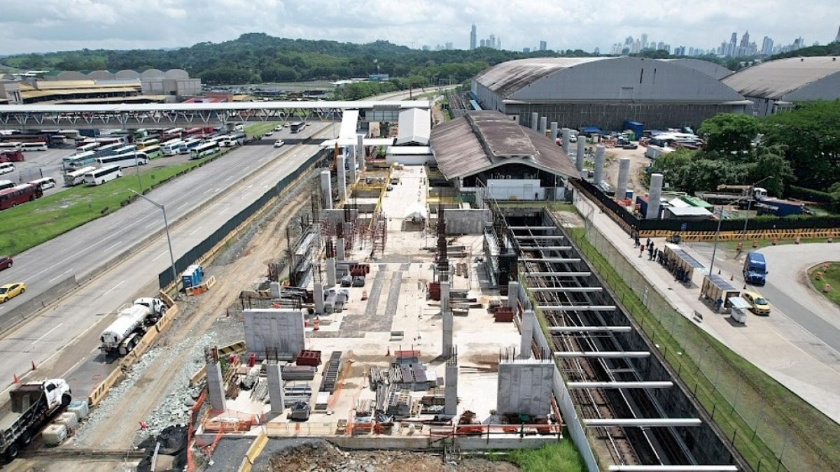 Panama-Metro-advances-with-the-expansion-of-the-Albrook-station-to-integrate-it-with-Line-3